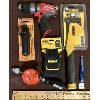 Image 1 : JOB LOT - DEWALT HAMMER TACKER. FISKARS SHARPENER, MILWAKEE DRILL ETC. 