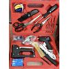 Image 2 : LOT OF 4 - COLEMAN LANTERN, AFX MOTORCYCLE HELMET, B& D DRILL SET, TOOL KIT
