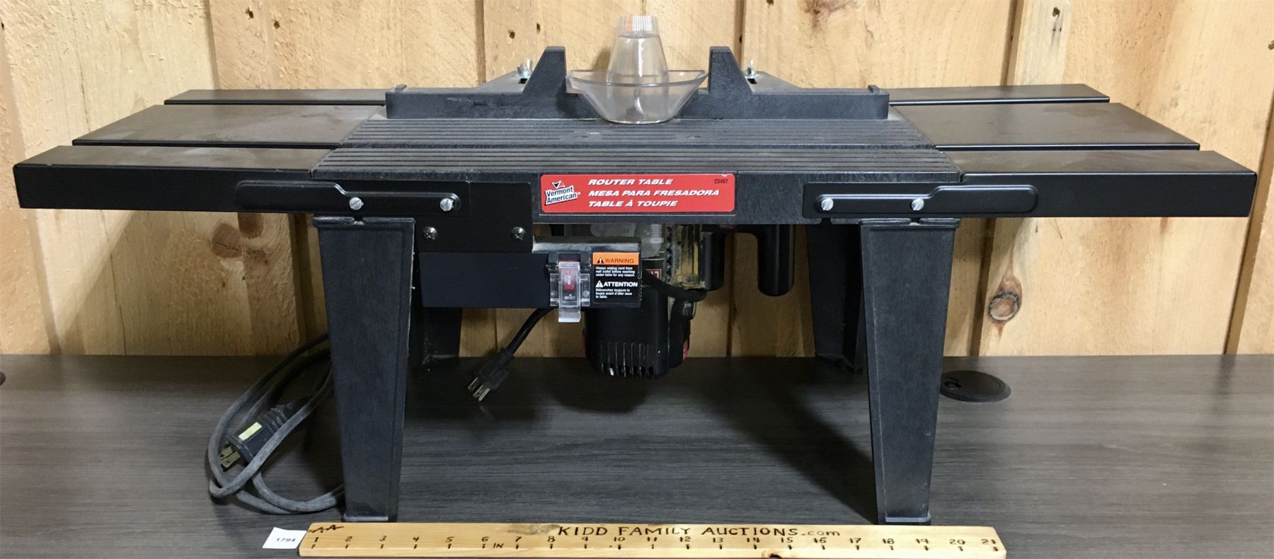 CRAFTSMAN BENCHTOP ROUTER TABLE