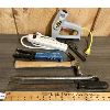 Image 1 : JOB LOT - MISC TOOLS - STANLEY STAPLE GUN, TAIYO HAND RIVETER, POWER BAR ETC.