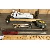 Image 1 : JOB LOT - MISC TOOLS - DURAMAX TAPE MEASURE, HAMMER, POWER BAR, ETC.