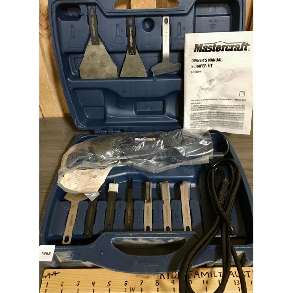 MASTERCRAFT ELECTRIC SCRAPER KIT - AS NEW