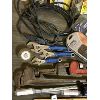 Image 2 : JOB LOT - MISC TOOLS - PIPE WRENCHES, EXT CORD, ROPE HOIST, ETC.