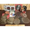 Image 1 : JOB LOT - QTY OF SAW BLADES, SANDING BELTS ETC. 