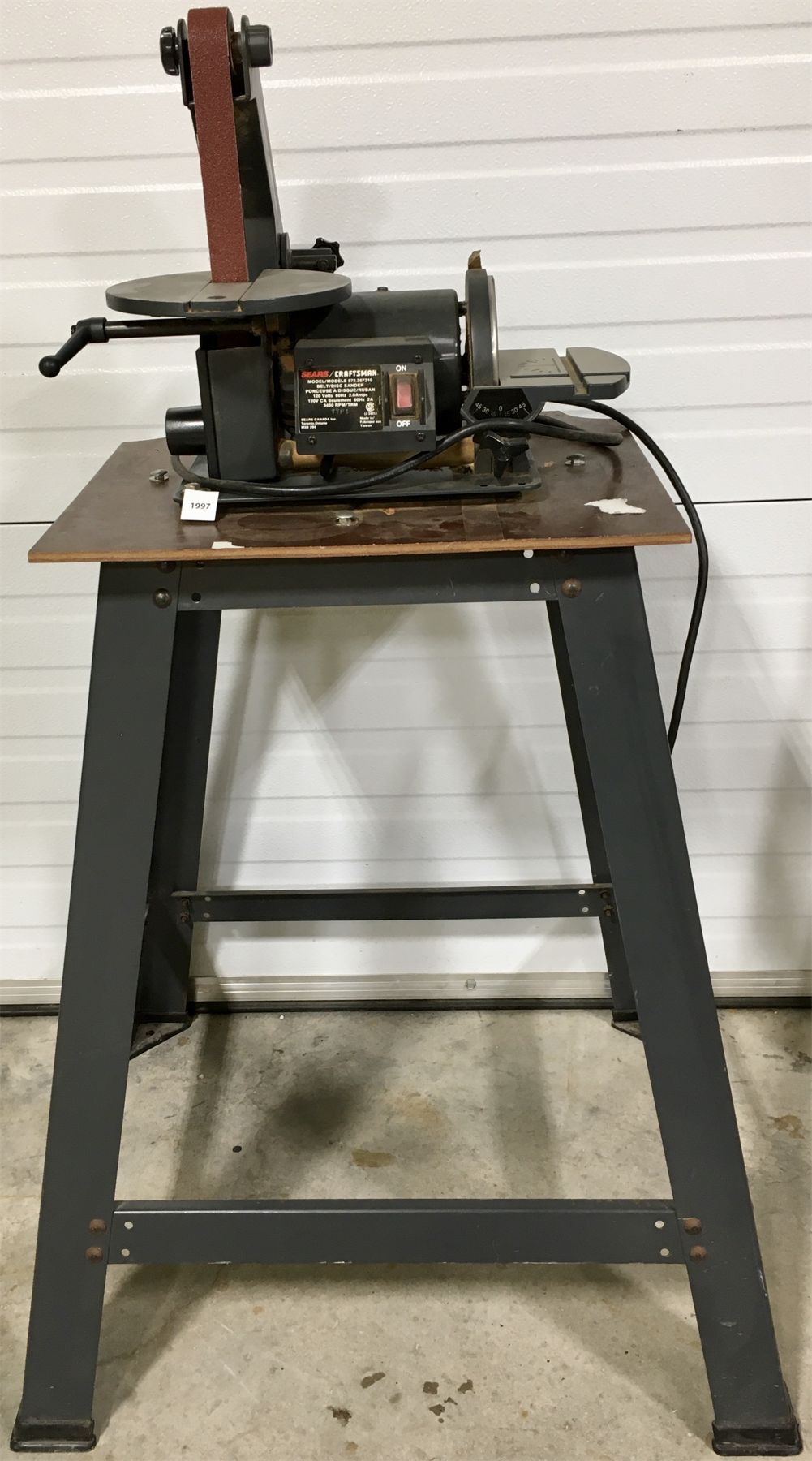 CRAFTSMAN BELT/DISC SANDER