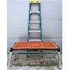 Image 1 : LOT OF 2 - ALTOCRAFT 2-IN-1 FOLDING WORKBENCH SCAFFOLDING AND 6FT LADDER