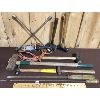 Image 1 : JOB LOT - MISC SHOP TOOLS - SLEDGE HAMMER, SHOP LIGHT, LUG WRENCH ETC.