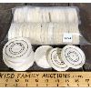 LOT OF 50 - COTTON BUFFING PADS 