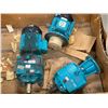 Image 1 : Lot of (2) Rexnord Geared Products #SFN45B9U-215TC #SFN45B9 Gearboxes w/Motors