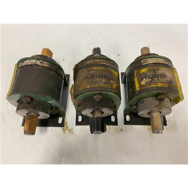 (3) Hubbell #2210-1S Electric Pilot Duty Speed Control Switches