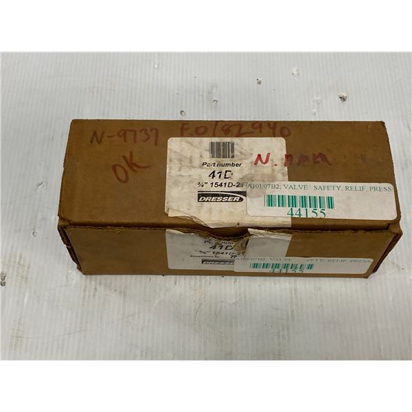 Dresser #1541D-21 3/4" Valve