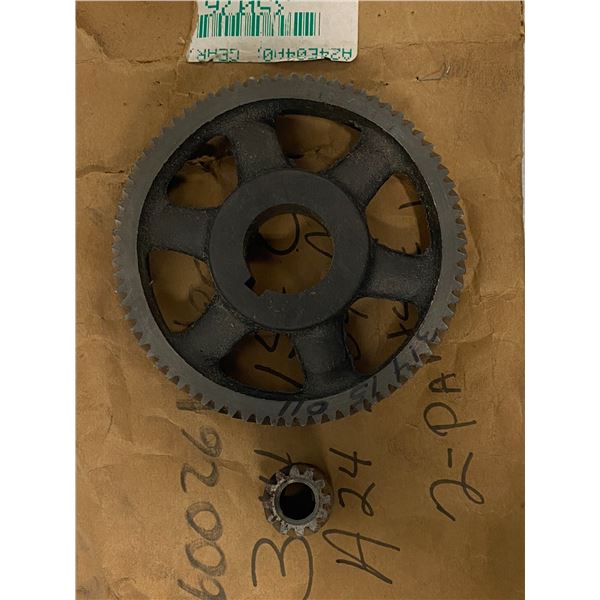 GEAR, SINGLE REDUCTION, 1ST SET, 7/8   & 4 5/16 , TEETH 12 75