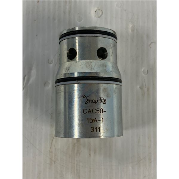 Snap Tite #CAC50-15A-1 Cartridge Pilot Check 50gpm Hydraulic Valve