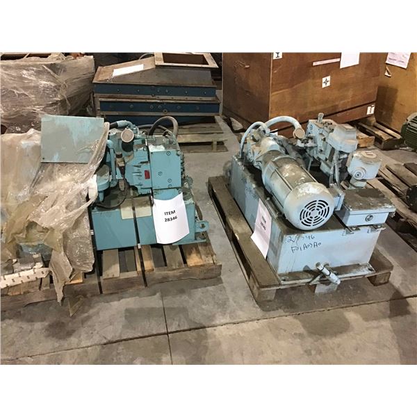 (2) Hydraulic Power Pack Units