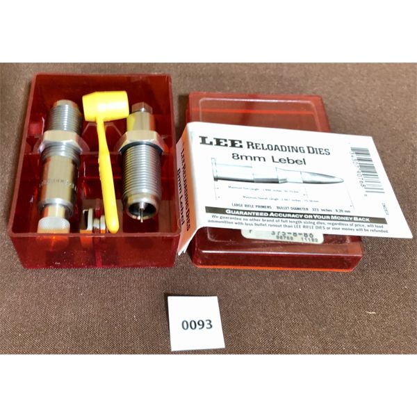 thumbnail image 2 of LEE 2-Die Set For 8mm Lebel Rifle – New In Box #90768 – Same Day Shipping 2 of 6