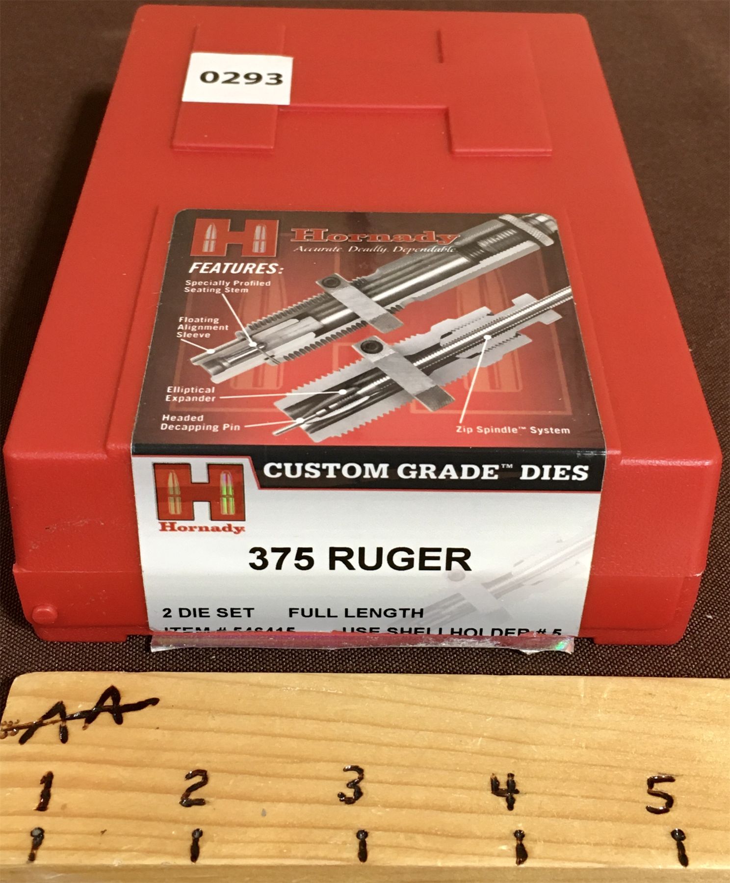 HORNADY 375 RUGER RELOADING DIE SET