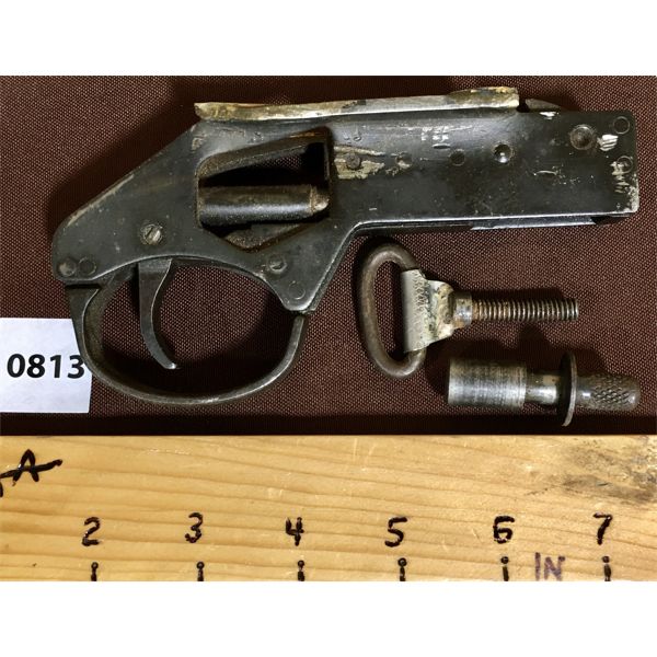 Lanchester Trigger LOT OF 3 - LANCHESTER SUBMACHINE GUN TRIGGER GROUP, COCKING HANDLE AND ...