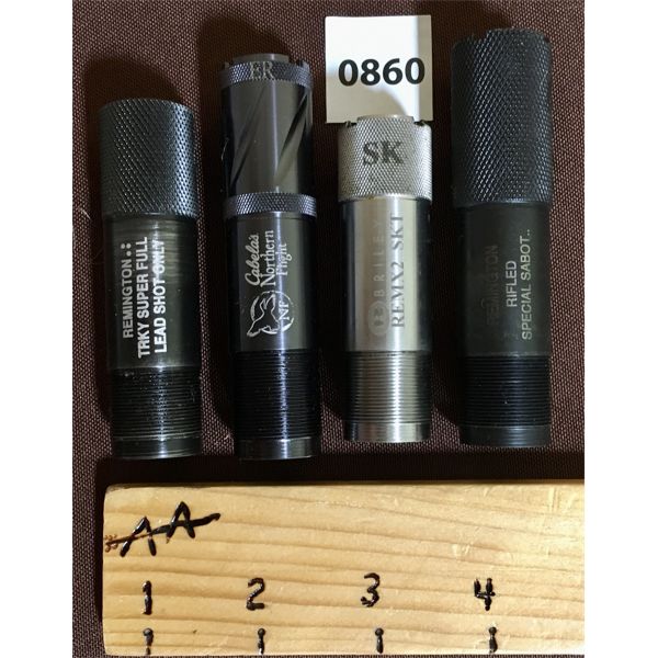 LOT OF 4 - CHOKE TUBES