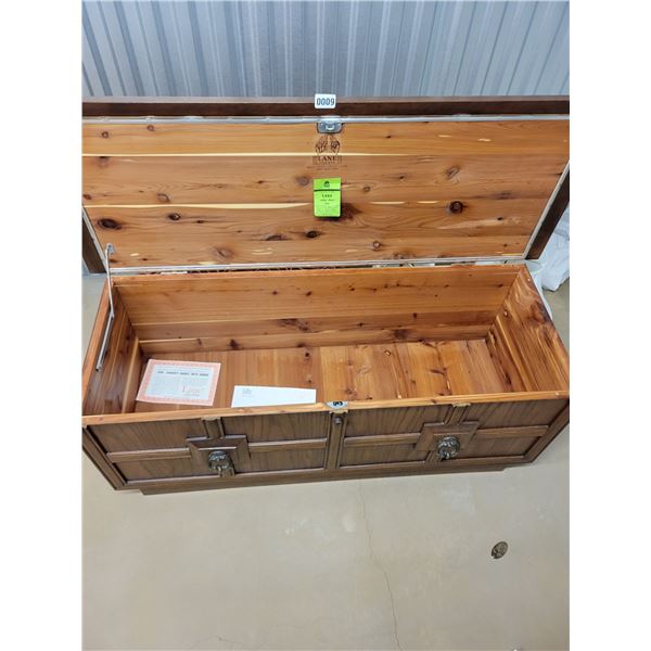Cedar Hope Chest by Lane Chests 45"W x 17"D x 18.5"H