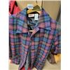 Image 2 : Novelti Red Jacket (16) - Blue Zip up (16) - Plaid Button up (12) - London Fog Red Jacket & Scarf XL