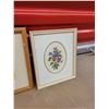 Image 4 : Five Small Framed Needlepoint Wall Hangings