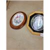 Image 4 : Two Framed Romantic Gardens Plate Collection & One Framed Lena Liu's Floral Cameo