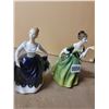 Image 1 : Royal Doulton Lisa hn 2310 & Fleur hn 2368
