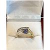 Image 1 : 14K 6.5g Tanzanite Diamond Ring
