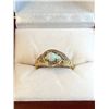 Image 1 : 10K 3.7g Opal & Diamond Ring