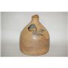 Image 1 : 1 GAL. DECORATED STONEWARE JUG - 9 1/2" UNMAR