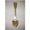 Image 2 : (9) EARLY AMERICAN SILVER TEASPOONS - SET (9)