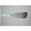 Image 4 : (9) EARLY AMERICAN SILVER TEASPOONS - SET (9)