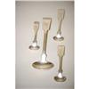 Image 1 : (4) EARLY AMERICAN SILVER TABLE ITEMS - (1) 3