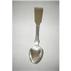 Image 2 : (6) EARLY AMERICAN SILVER TEASPOONS - SET (6)