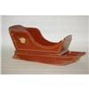 Image 1 : 19TH CENT. PAINTED WOODEN TOY SLED - CURRIER