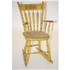 Image 1 : NEW ENGLAND PAINT DECORATED WINDSOR ARM CHAIR