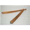 Image 2 : FOLKY PRIMITIVE CARVED WOODEN RAZOR WHIMSEY -