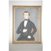 Image 1 : PRIMITIVE 19TH CENT. LEUPOLD PASTEL PORTRAIT