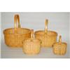 Image 1 : (4) NESTED A.R.M. NANTUCKET BASKETS - NESTED