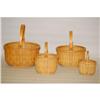 Image 2 : (4) NESTED A.R.M. NANTUCKET BASKETS - NESTED