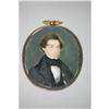 Image 1 : 19TH CENT. MINIATURE PAINTING ON IVORY - OVAL