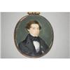 Image 2 : 19TH CENT. MINIATURE PAINTING ON IVORY - OVAL