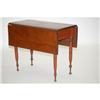 Image 1 : NEW ENGLAND SHERATON DROPLEAF TABLE - FIGURED