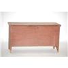 Image 1 : PAINTED NEW ENGLAND LOW BLANKET BOX - PRIMITI