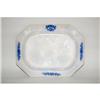 Image 2 : 15 1/2" TONQUIN PATTERN FLOW BLUE PLATTER - O