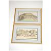 Image 1 : (2) 18TH CENT. COLORED ENGRAVINGS - (2) 18TH