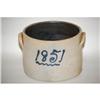 Image 1 : DECORATED & DATED STONEWARE CROCK - 6 1/2" UN