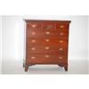 Image 1 : NEW ENGLAND CHIPPENDALE TALL CHEST - CHERRY C