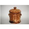 Image 1 : BENNINGTON POTTERY TOBACCO JAR - 7" BENNINGTO