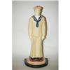 Image 1 : PAINTED CAST IRON SAILOR DOORSTOP - 13 1/2" E